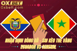 Soi kèo thẻ vàng Ecuador vs Senegal 1