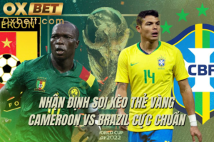 soi kèo thẻ vàng Cameroon vs Brazil 1