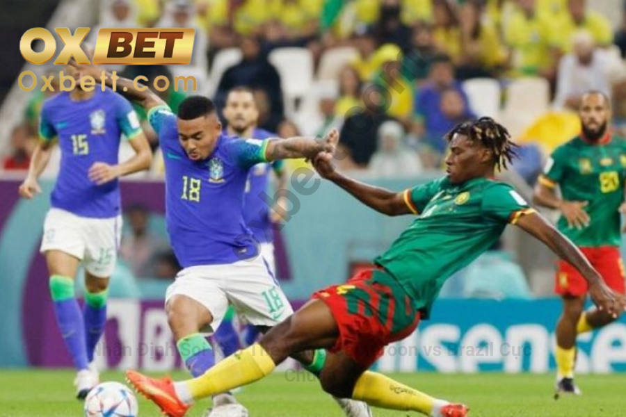 soi kèo thẻ vàng Cameroon vs Brazil 2