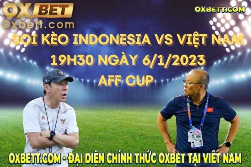 Soi Kèo Indonesia Vs Việt Nam 19h30 06/01 - Bán Kết AFF Cup